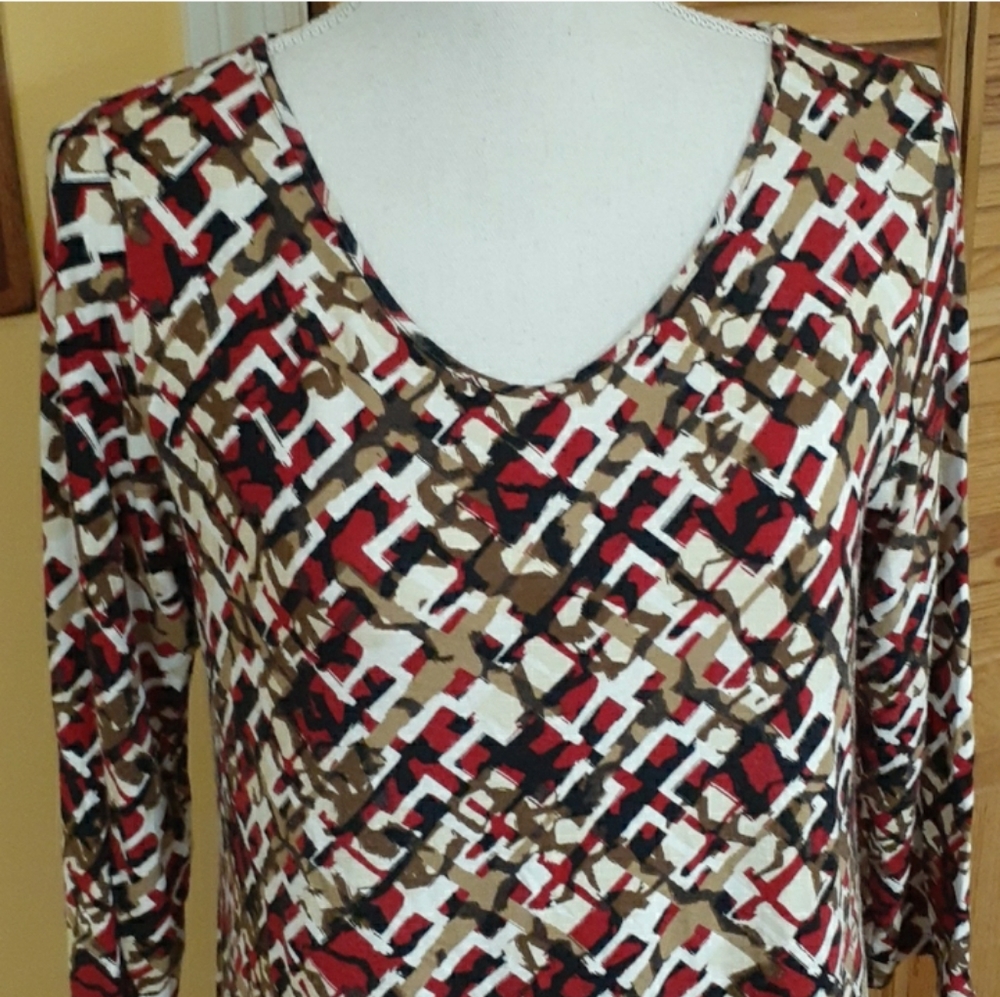 J. JILL Wearever Collection Tunic Leggings Top S